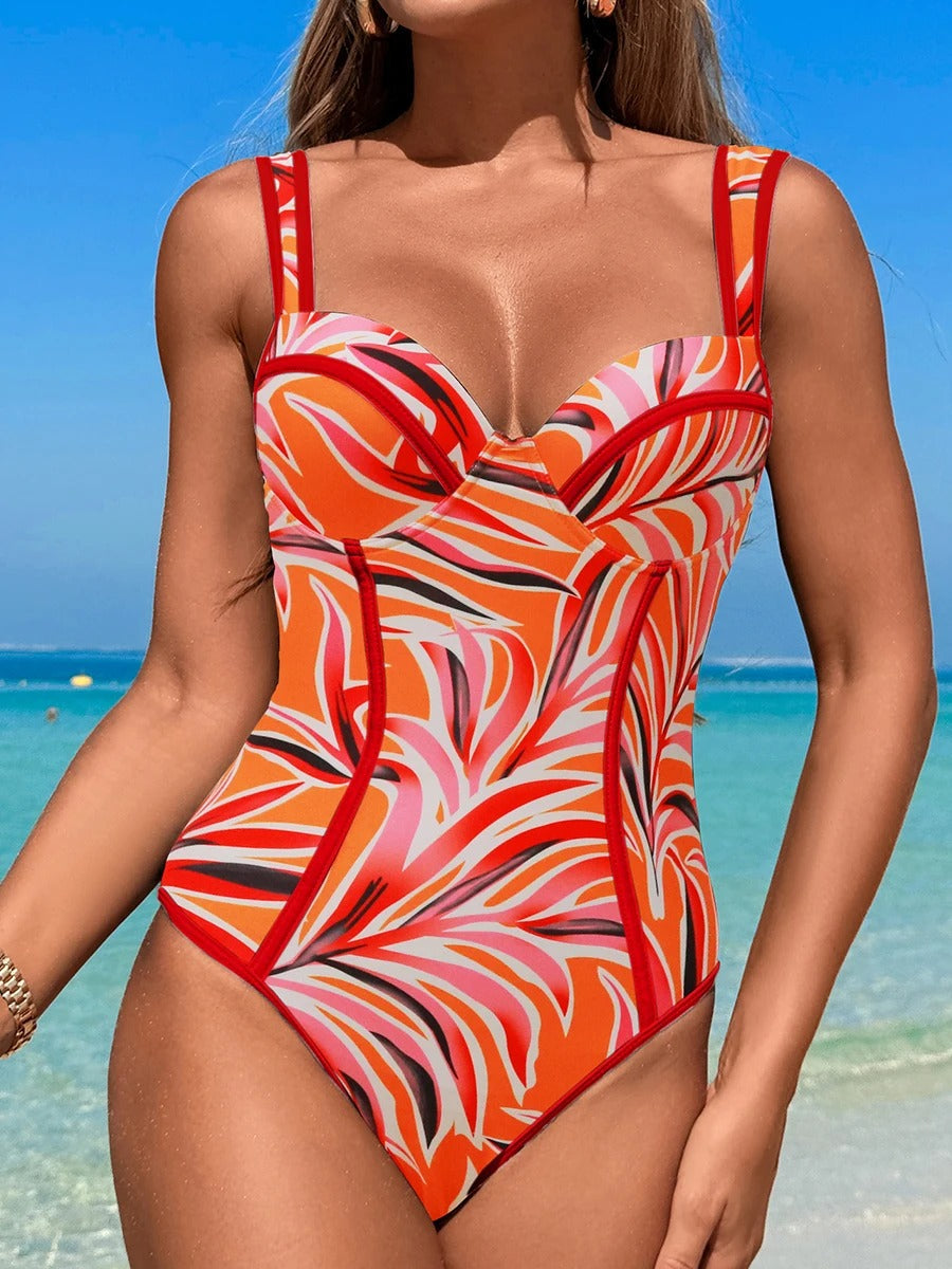 Zanera - Costume intero con scollo a balconcino