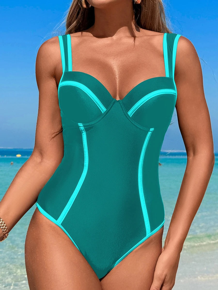 Zanera - Costume intero con scollo a balconcino
