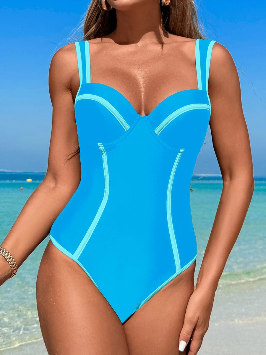 Zanera - Costume intero con scollo a balconcino